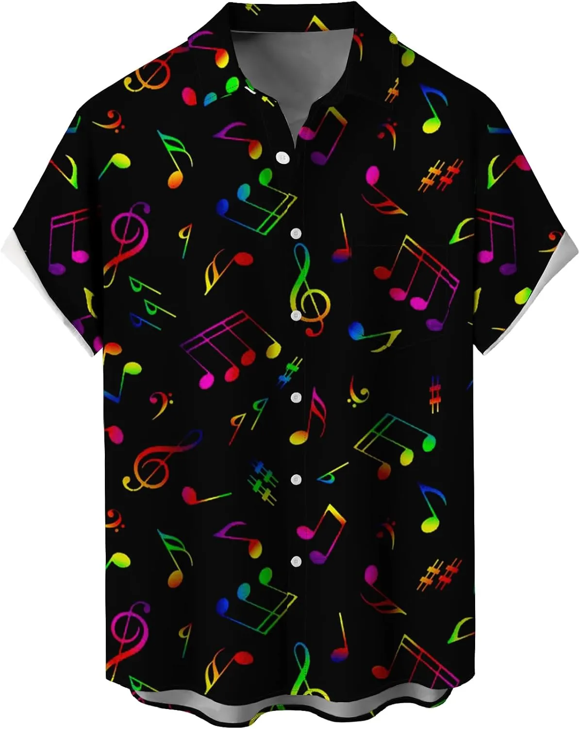 Mens Short Sleeve Button Down Shirts Casual Printed Button Up Shirts Hawaiian