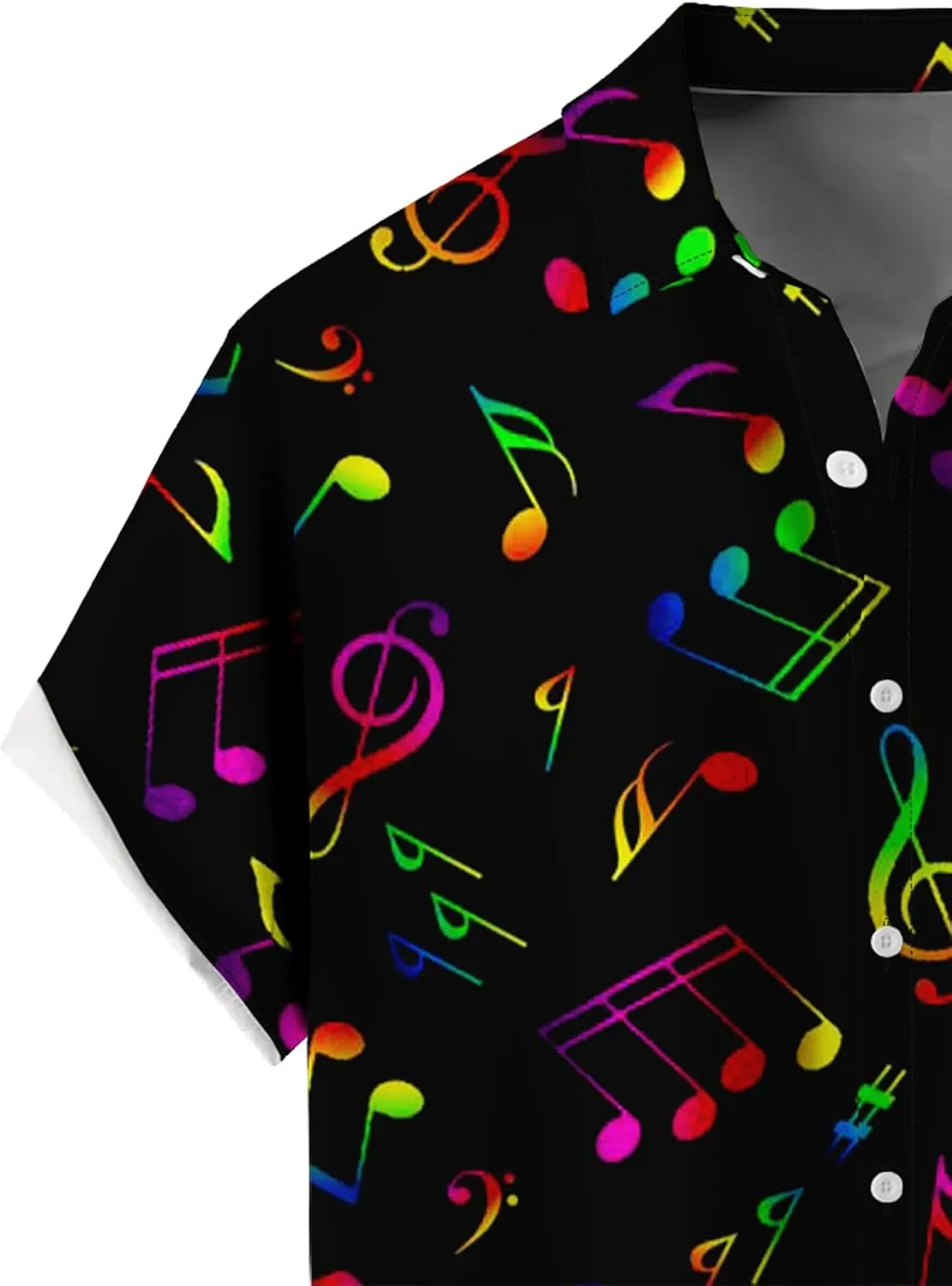 Mens Short Sleeve Button Down Shirts Casual Printed Button Up Shirts Hawaiian