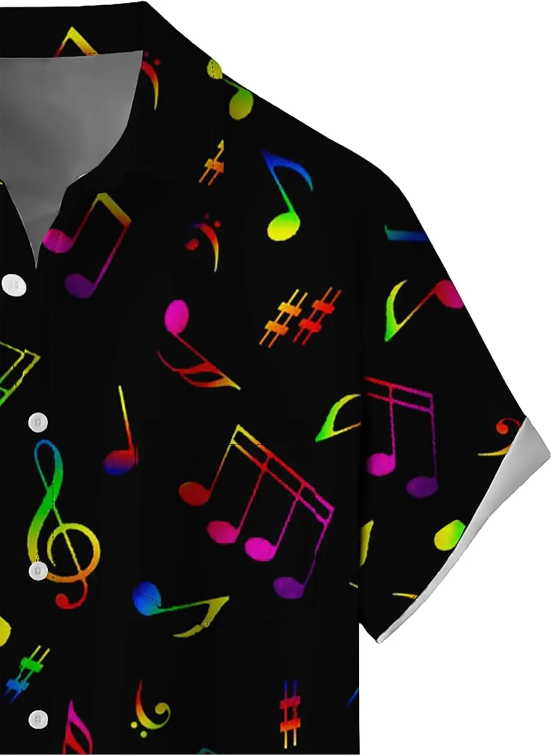 Mens Short Sleeve Button Down Shirts Casual Printed Button Up Shirts Hawaiian