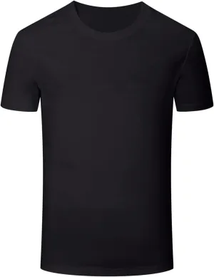 Men's Waterproof Quick Dry T-Shirt Summer Casual Short Sleeve Crewneck Tee Tops Running Gym Active Performance Shirts