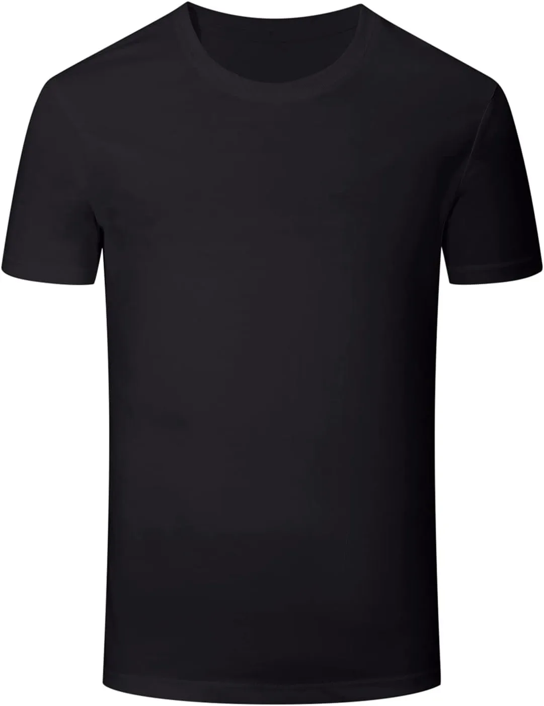 Men's Waterproof Quick Dry T-Shirt Summer Casual Short Sleeve Crewneck Tee Tops Running Gym Active Performance Shirts
