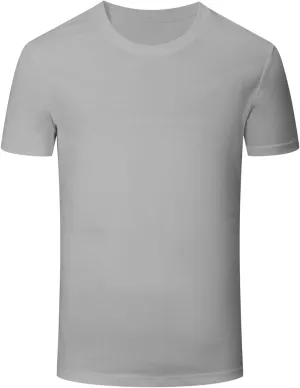 Men's Waterproof Quick Dry T-Shirt Summer Casual Short Sleeve Crewneck Tee Tops Running Gym Active Performance Shirts