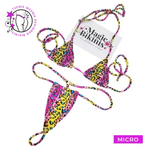 Micro Beach Bikini No.84 Teenie Weenie Rainbow Leopard