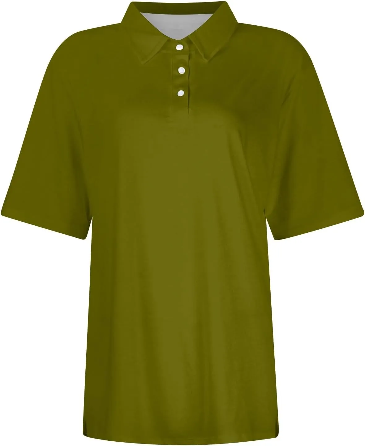 midelxp Golf Polo Shirts for Women Summer Quick Dry Short Sleeve Button Down Shirt Lightweight Dressy Casual Work Tops 2024