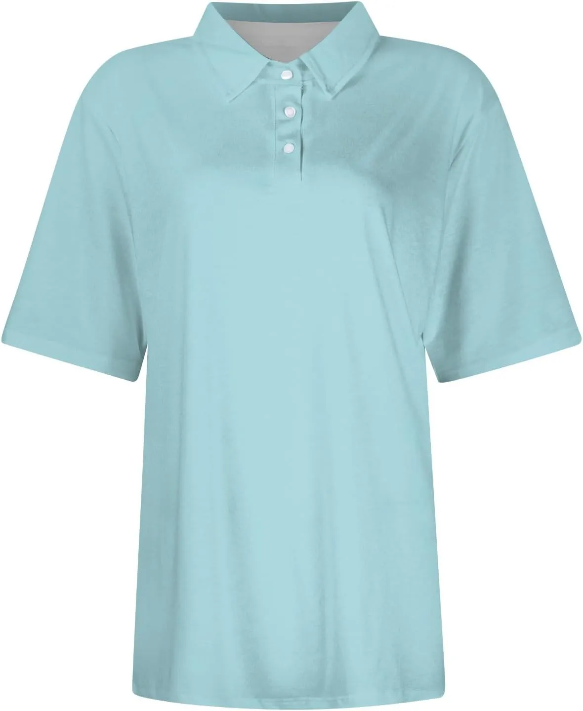 midelxp Golf Polo Shirts for Women Summer Quick Dry Short Sleeve Button Down Shirt Lightweight Dressy Casual Work Tops 2024