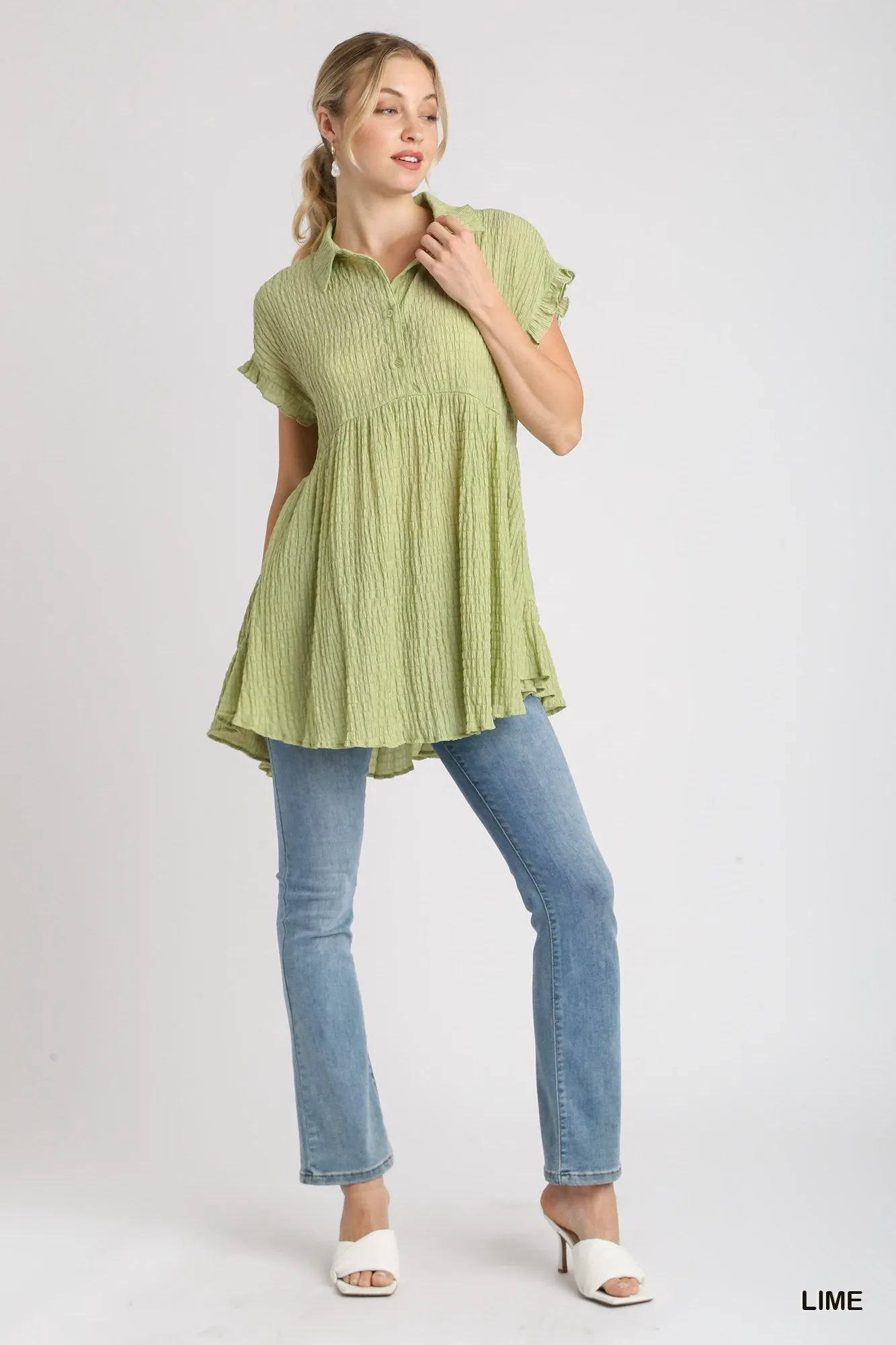 Mira Sol Babydoll Top