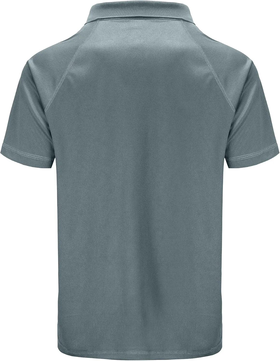 MOHEEN Men's Golf Shirts Short Sleeve Moisture Wicking Polo T-Shirts Athletic Quick Dry Fit Performance Collared UPF 50 