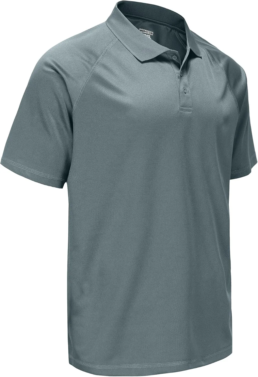 MOHEEN Men's Golf Shirts Short Sleeve Moisture Wicking Polo T-Shirts Athletic Quick Dry Fit Performance Collared UPF 50 