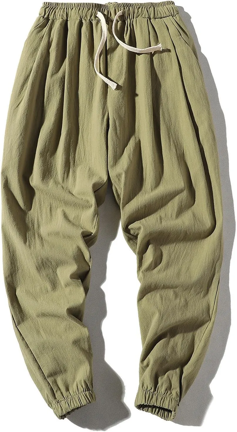 Ninja Pants Harem Men Long Shorts Summer Beach Hippie Trousers Mens Boho Yoga Japanese Unisex Thai Fisherman