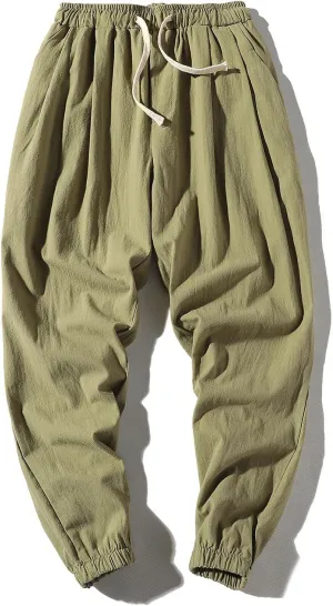 Ninja Pants Harem Men Long Shorts Summer Beach Hippie Trousers Mens Boho Yoga Japanese Unisex Thai Fisherman