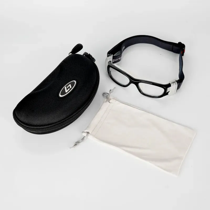 OBAOLAY New Design Basketball Goggles Safey Protection Glasses Set Sport Eyewear for Badminton Tennis Football For Childre