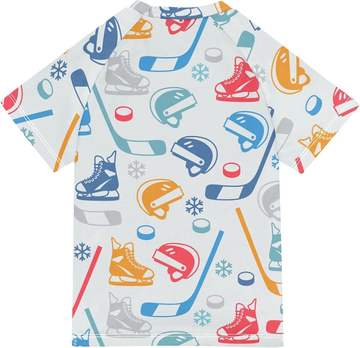Ollabaky Short Sleeve Boys Rash Guard Swim Shirts Quick Dry Swimwear UPF 50  Toddler Kids Water Shirt