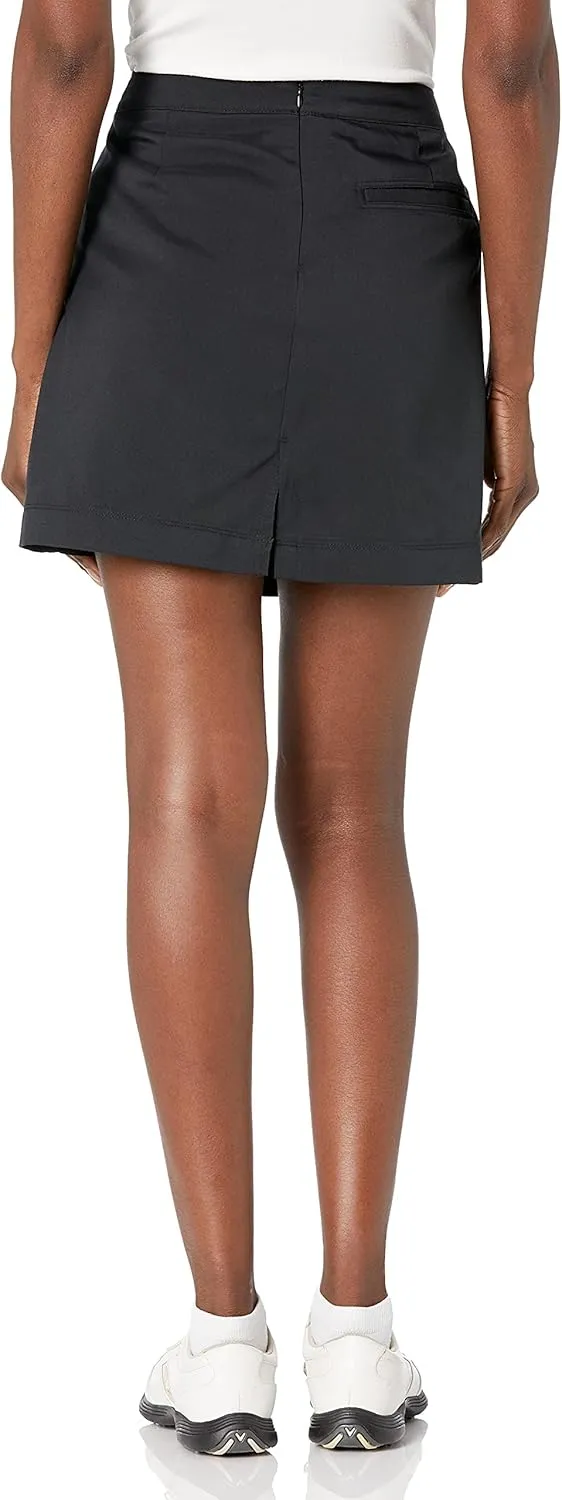 PGA TOUR 17" Women's Golf Skort with Comfort Stretch Waistband, Moisture-wicking, Sun Protection, Lightweight Fabric
