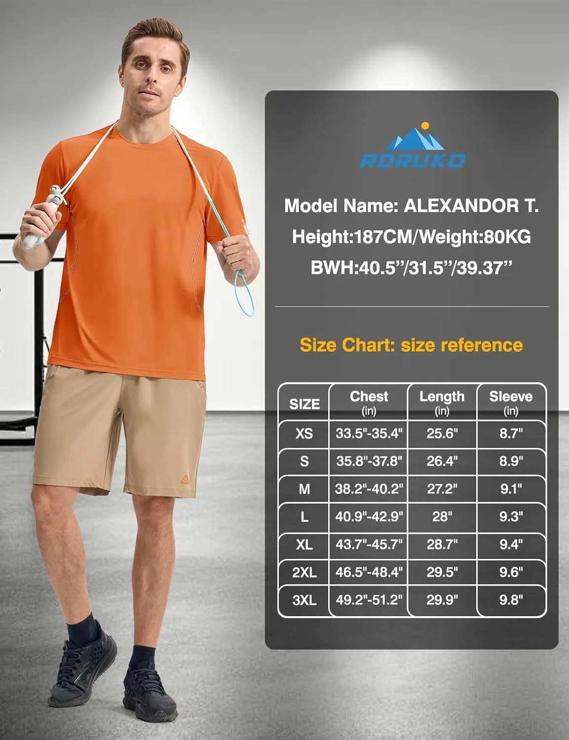 Rdruko Mens Athletic Shirts Dry Fit Short Sleeve Moisture Wicking Workout Shirts Breathable Cool Running Gym T-Shirt