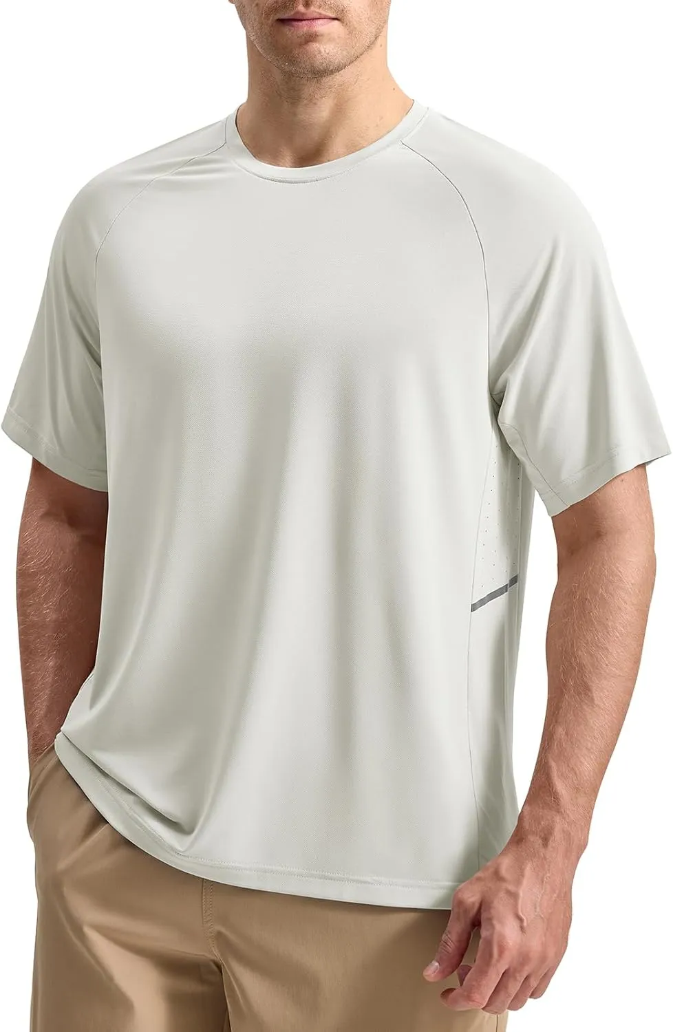 Rdruko Men's Workout Dry Fit Shirts Moisture Wicking Athletic Running Casual Active Sports Shirts