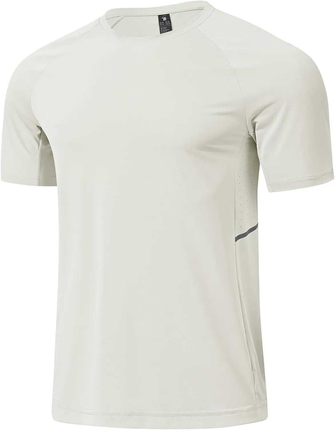 Rdruko Men's Workout Dry Fit Shirts Moisture Wicking Athletic Running Casual Active Sports Shirts