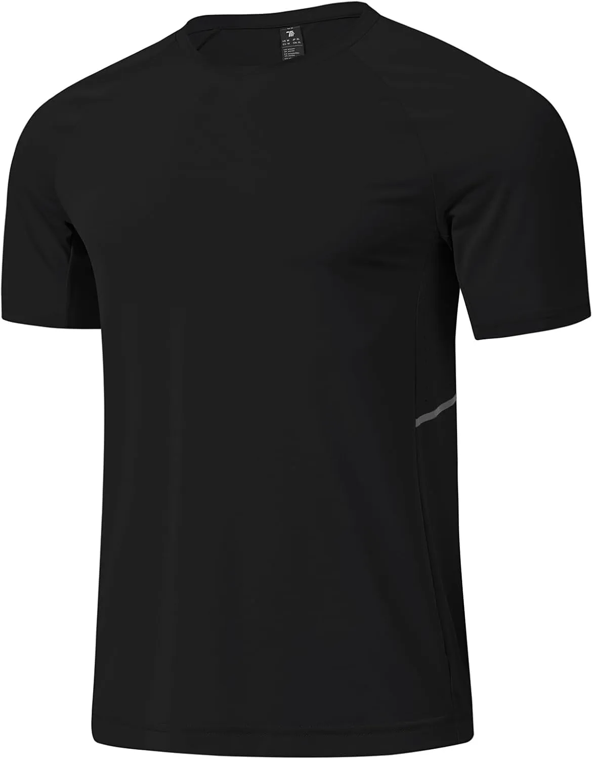 Rdruko Men's Workout Dry Fit Shirts Moisture Wicking Athletic Running Casual Active Sports Shirts