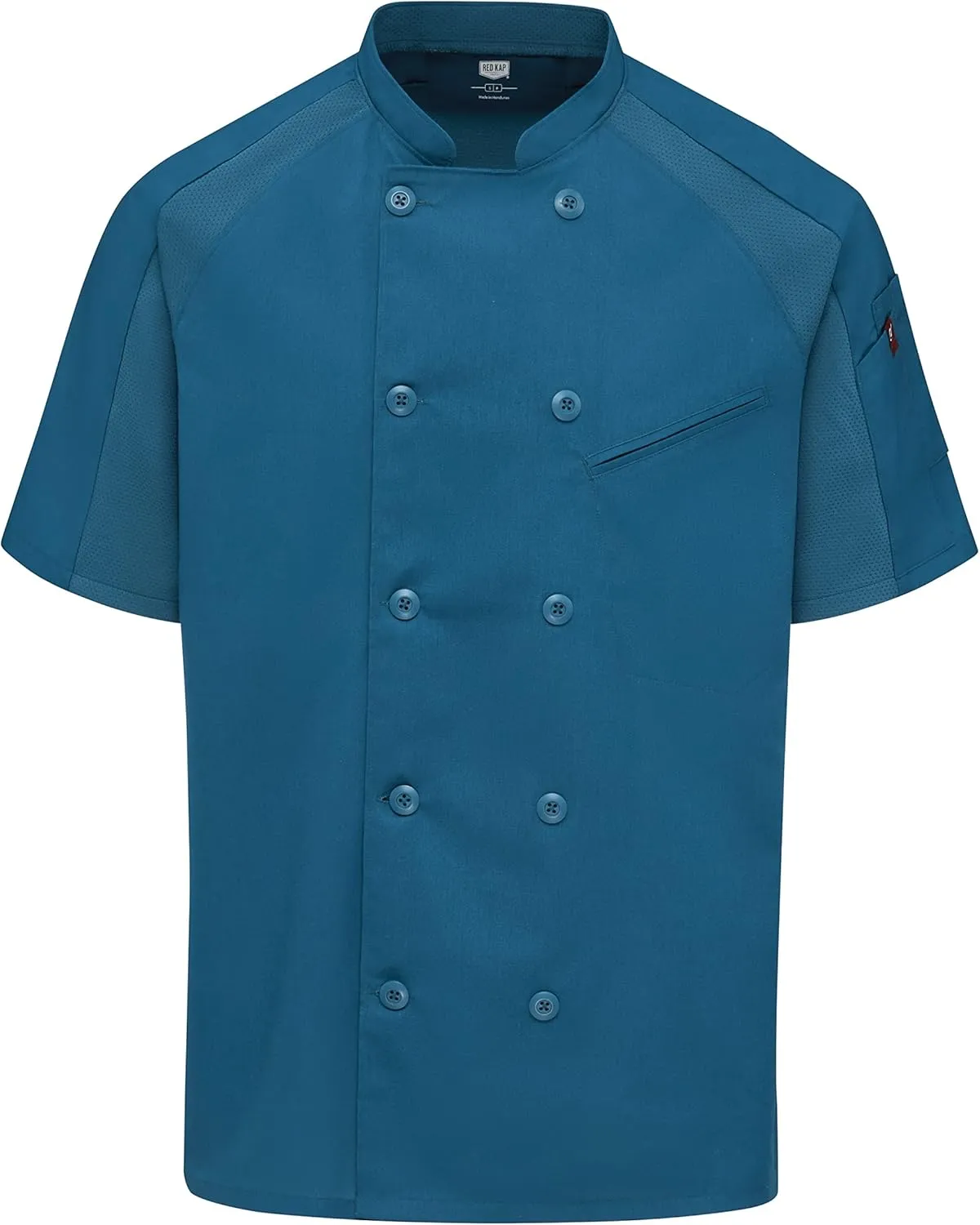 Red Kap mens Airflow Raglan Chef Coat With OilblokChef's Jacket