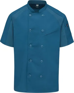Red Kap mens Airflow Raglan Chef Coat With OilblokChef's Jacket