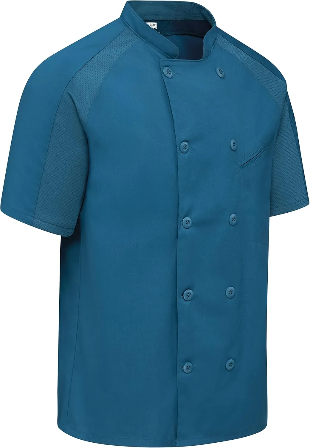 Red Kap mens Airflow Raglan Chef Coat With OilblokChef's Jacket