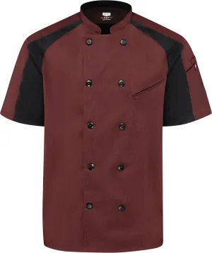 Red Kap mens Airflow Raglan Chef Coat With OilblokChef's Jacket
