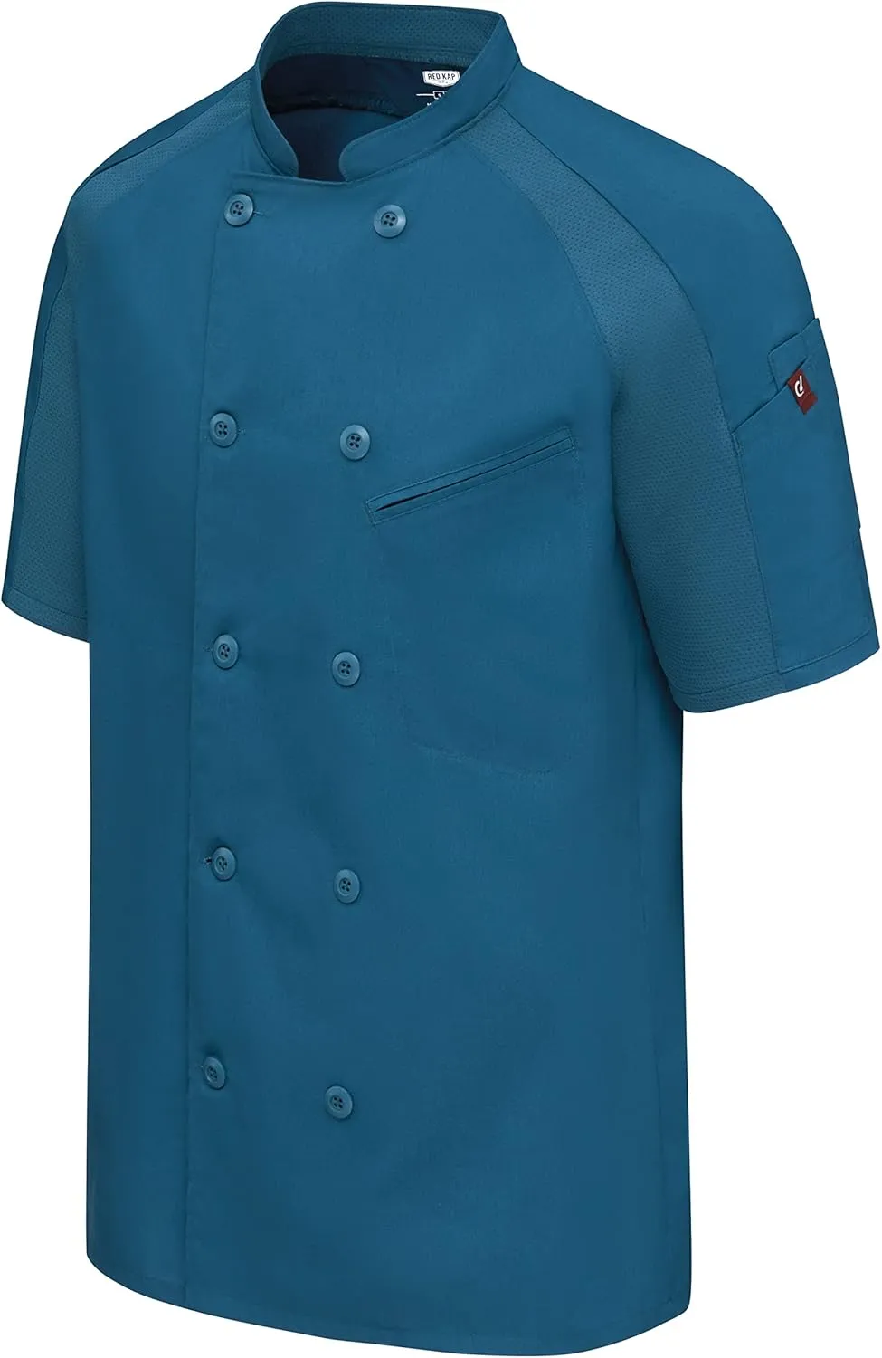 Red Kap mens Airflow Raglan Chef Coat With OilblokChef's Jacket
