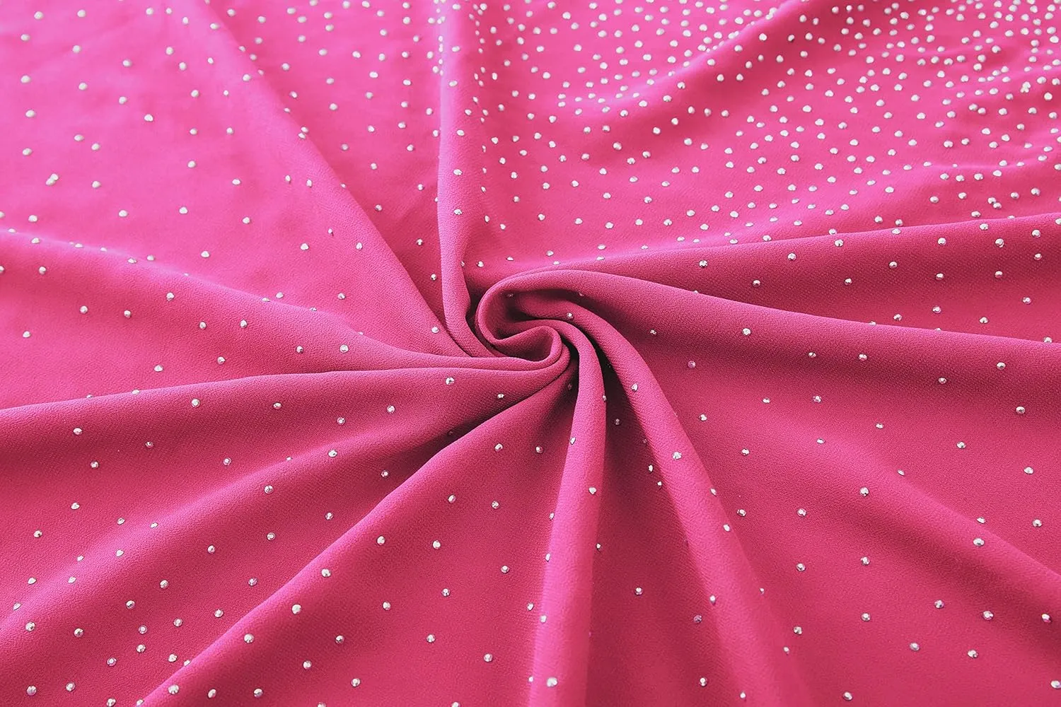 REEMONDE Womens Rhinestones Pashmina Shawls and Wraps for Evening Dresses Chiffon Shawl Sparkly Scarf