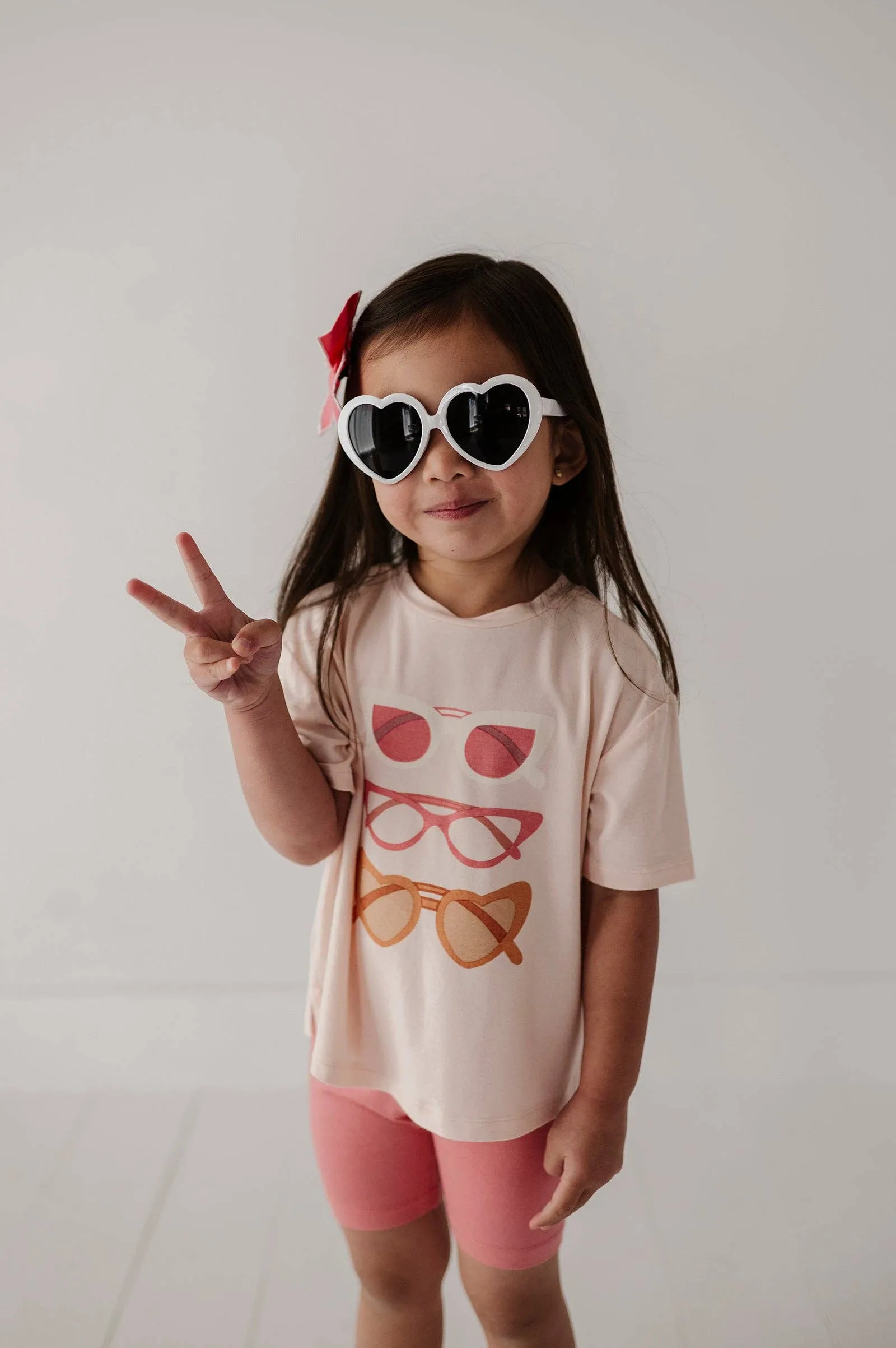 Retro Shades Girl's Boxy Tee