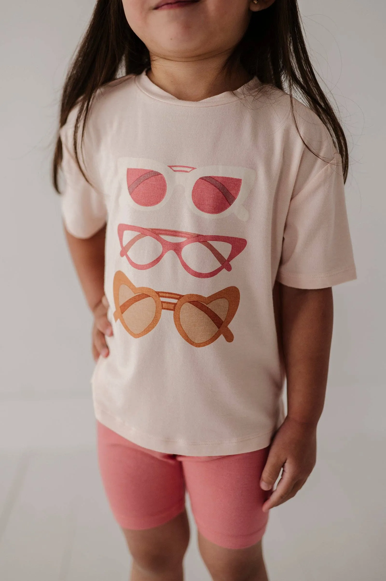 Retro Shades Girl's Boxy Tee