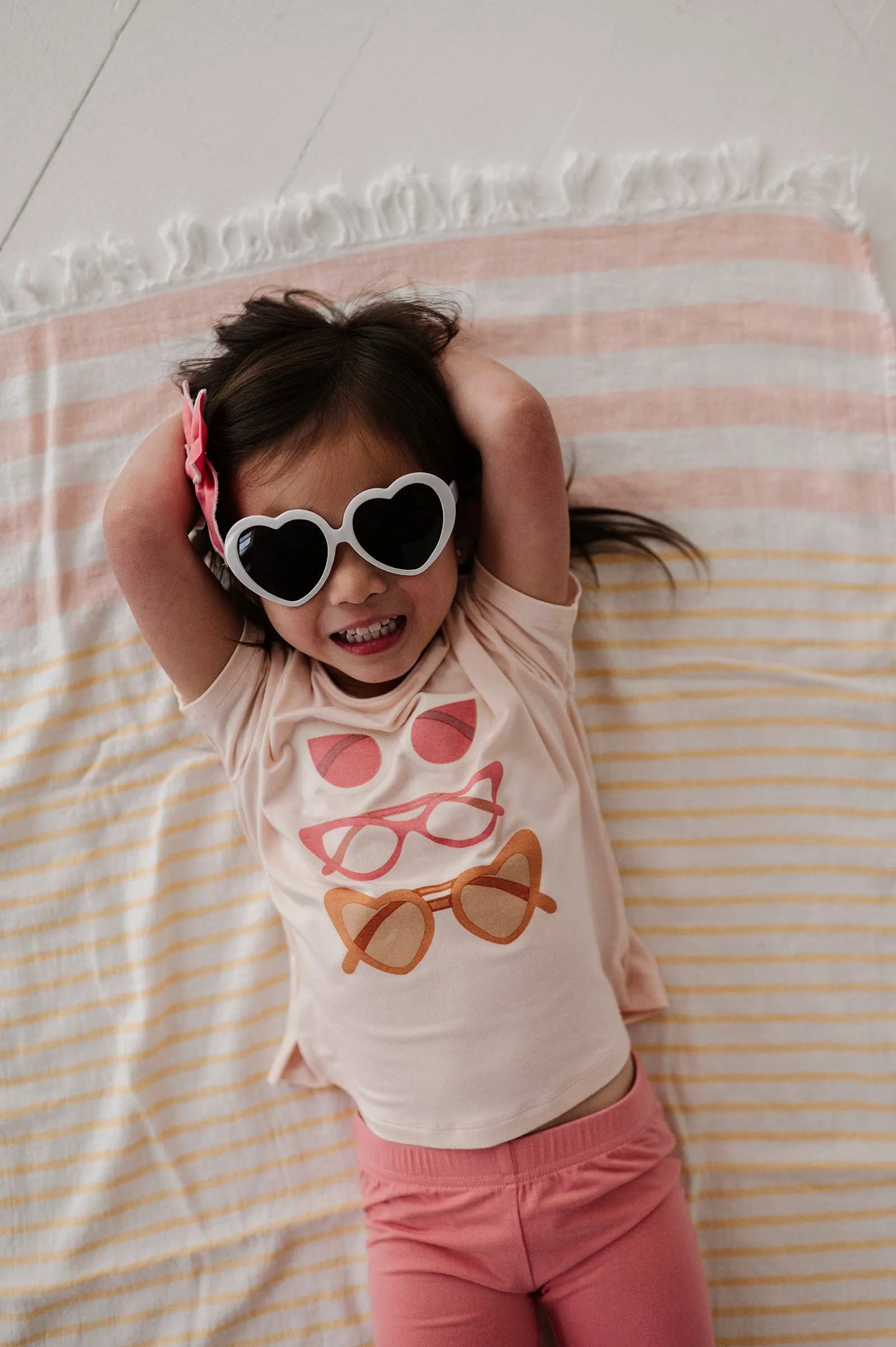Retro Shades Girl's Boxy Tee