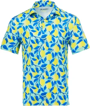Royal & Awesome Golf Shirts for Men, Golf Polos for Men, Crazy and Funny Shirts for Men's, Bright, Colorful Design