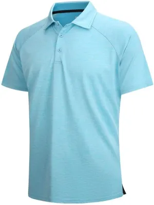 SAMERM Golf Shirts for Men Dry Fit Short Sleeve Mens Golf Shirt Performance Moisture Wicking Polo Shirts for Men