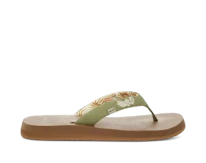 Sanuk Women's Yoga Paradise 2 - Sage Paradise Palms