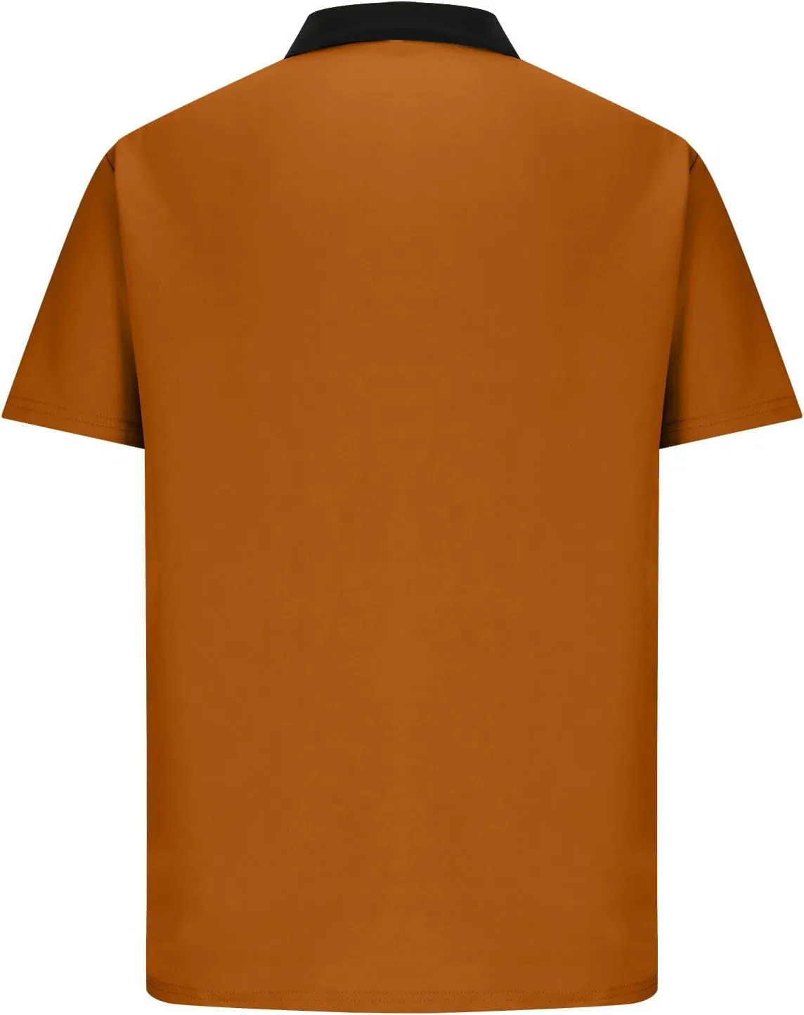 Shirts for Men Summer Short Sleeve Golf Shirts Lightweight Quick-Dry Athletic T Shirts Lapel Button Vacation Tees
