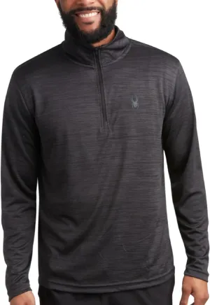 Spyder Mens Quarter Zip Pullover Sweatshirt - Moisture Wicking Shirts For Men - 1/4 Zip Pullover Mens Golf Sweaters for Men