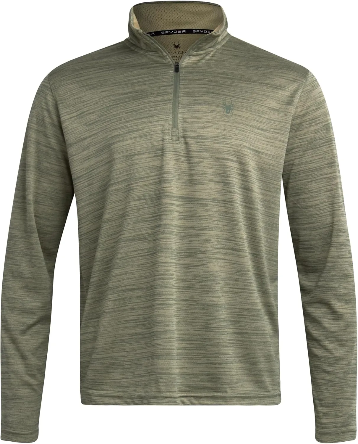 Spyder Mens Quarter Zip Pullover Sweatshirt - Moisture Wicking Shirts For Men - 1/4 Zip Pullover Mens Golf Sweaters for Men