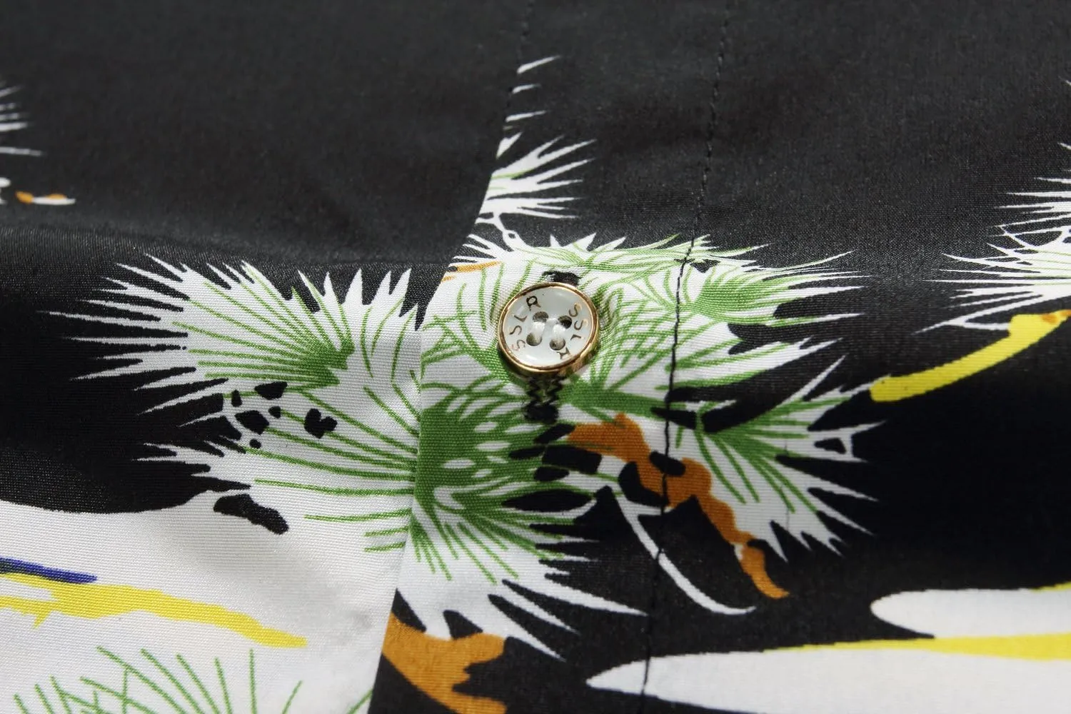 SSLR Mens Short Sleeve Button Down Shirts Casual Summer Hawaiian Shirts for Men