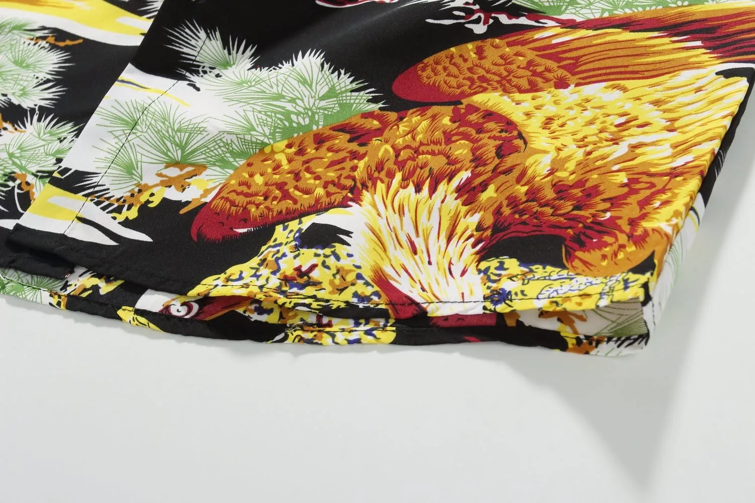 SSLR Mens Short Sleeve Button Down Shirts Casual Summer Hawaiian Shirts for Men
