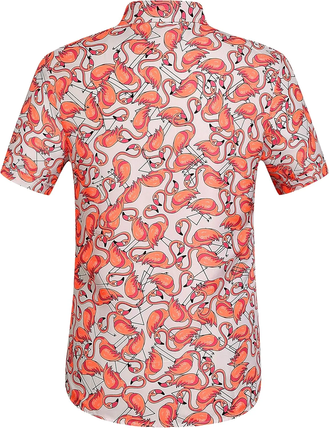 SSLR Mens Short Sleeve Button Down Shirts Casual Summer Hawaiian Shirts for Men