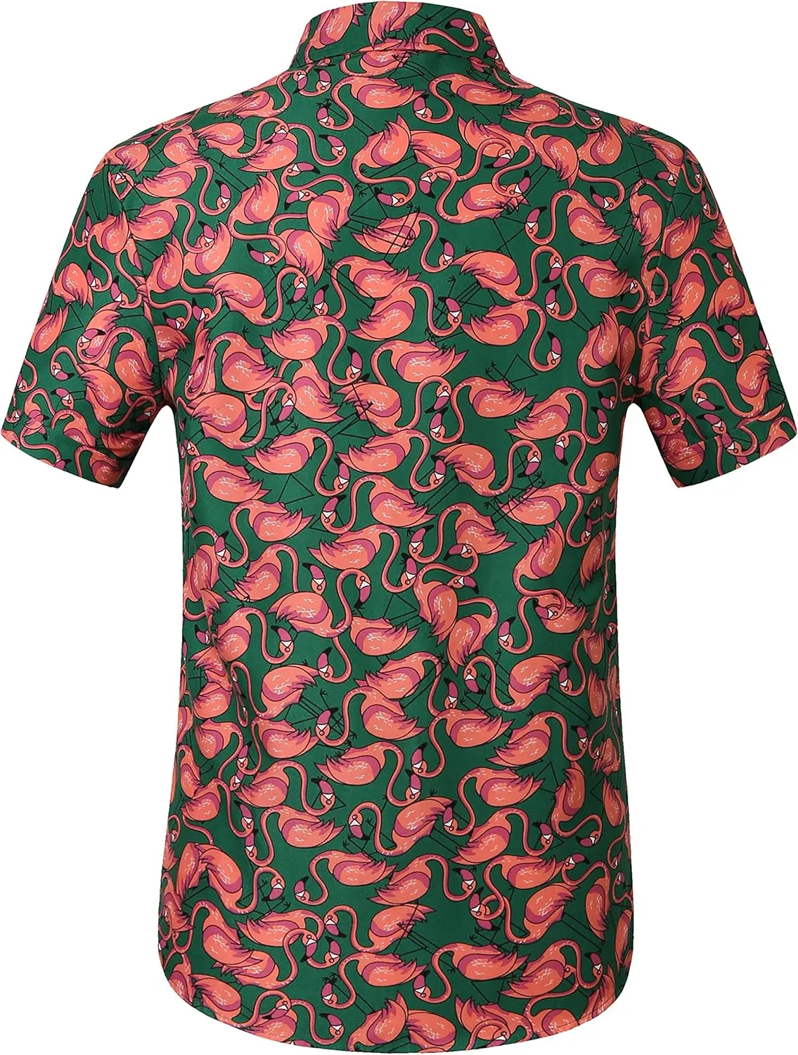 SSLR Mens Short Sleeve Button Down Shirts Casual Summer Hawaiian Shirts for Men