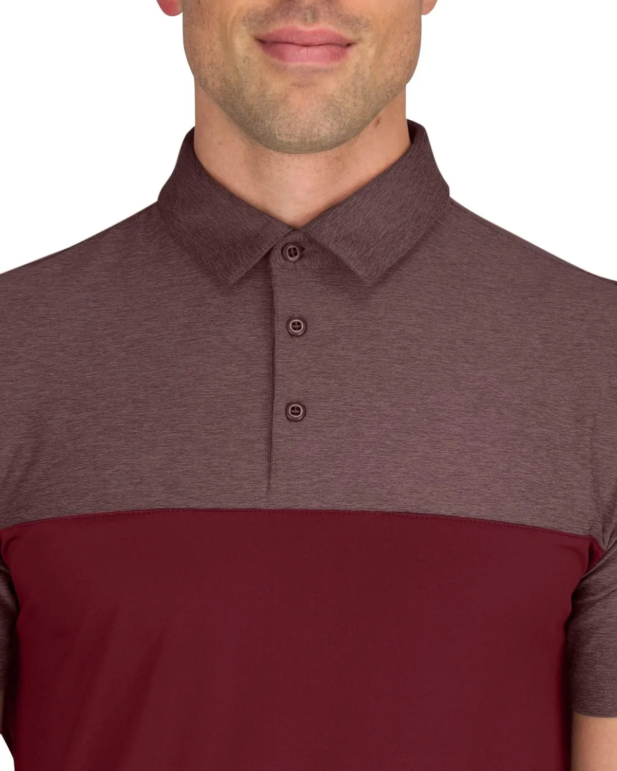 Three Sixty Six Quick Dry Golf Shirts for Men - Moisture Wicking Short-Sleeve Casual Polo Shirt
