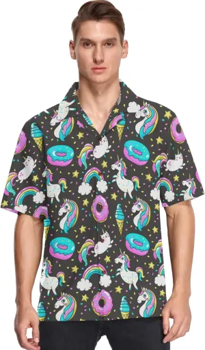 visesunny Hawaiian Shirts for Men Short Sleeve Aloha Beach Shirt Floral Summer Casual Button Down Shirts