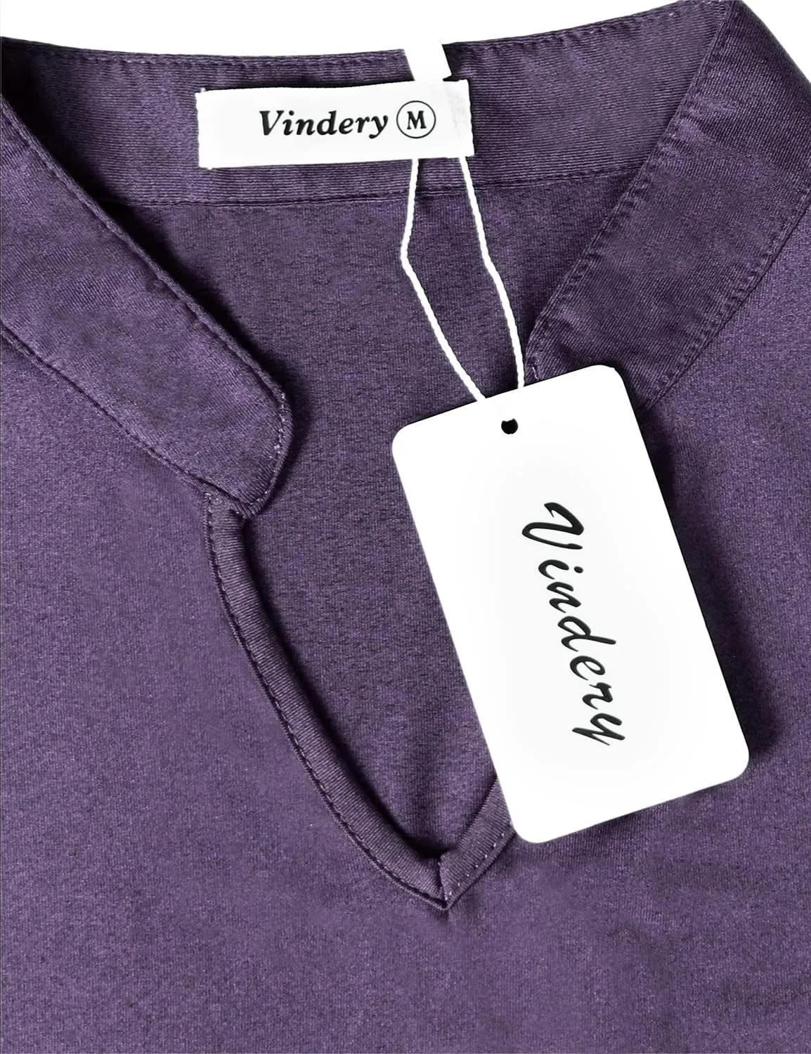 Vldnery Womens Golf Shirt Moisture Wicking V Neck Athletic Loose Yoga Workout Polo Shirt