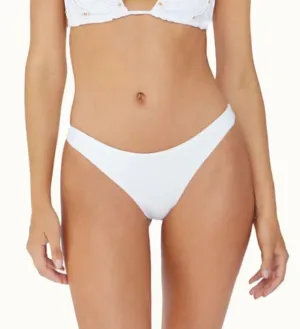 WHITE SAND BASIC RUCHED BOTTOM