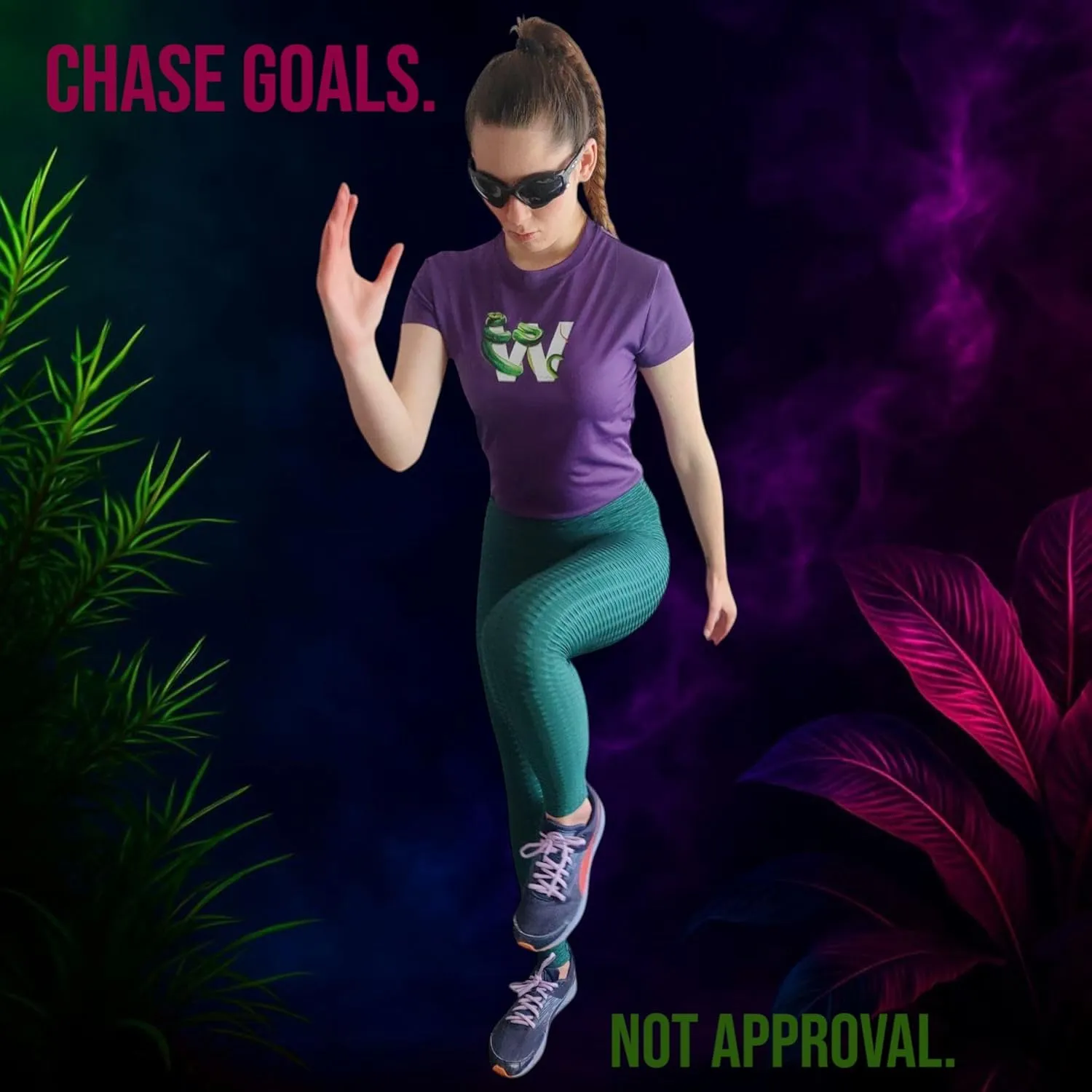 Wild Animal Women's Workout Shirts - Quick Dry, Breathable Gym Tops, Short Sleeve Athletic T-Shirts for Yoga & Fitness