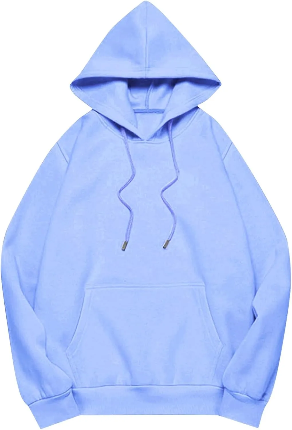 Women Oversized Hoodies Casual Long Sleeve Pullover Winter Plus Size Drop Shoulder Pocket Sweatshirts Trendy