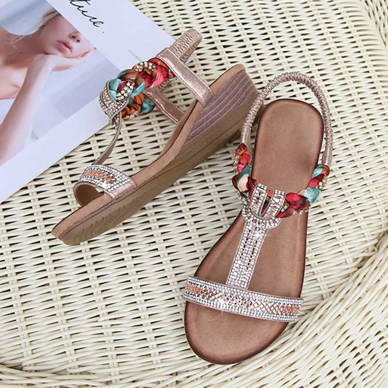 Women's Bohemia Beach Flat Sandals