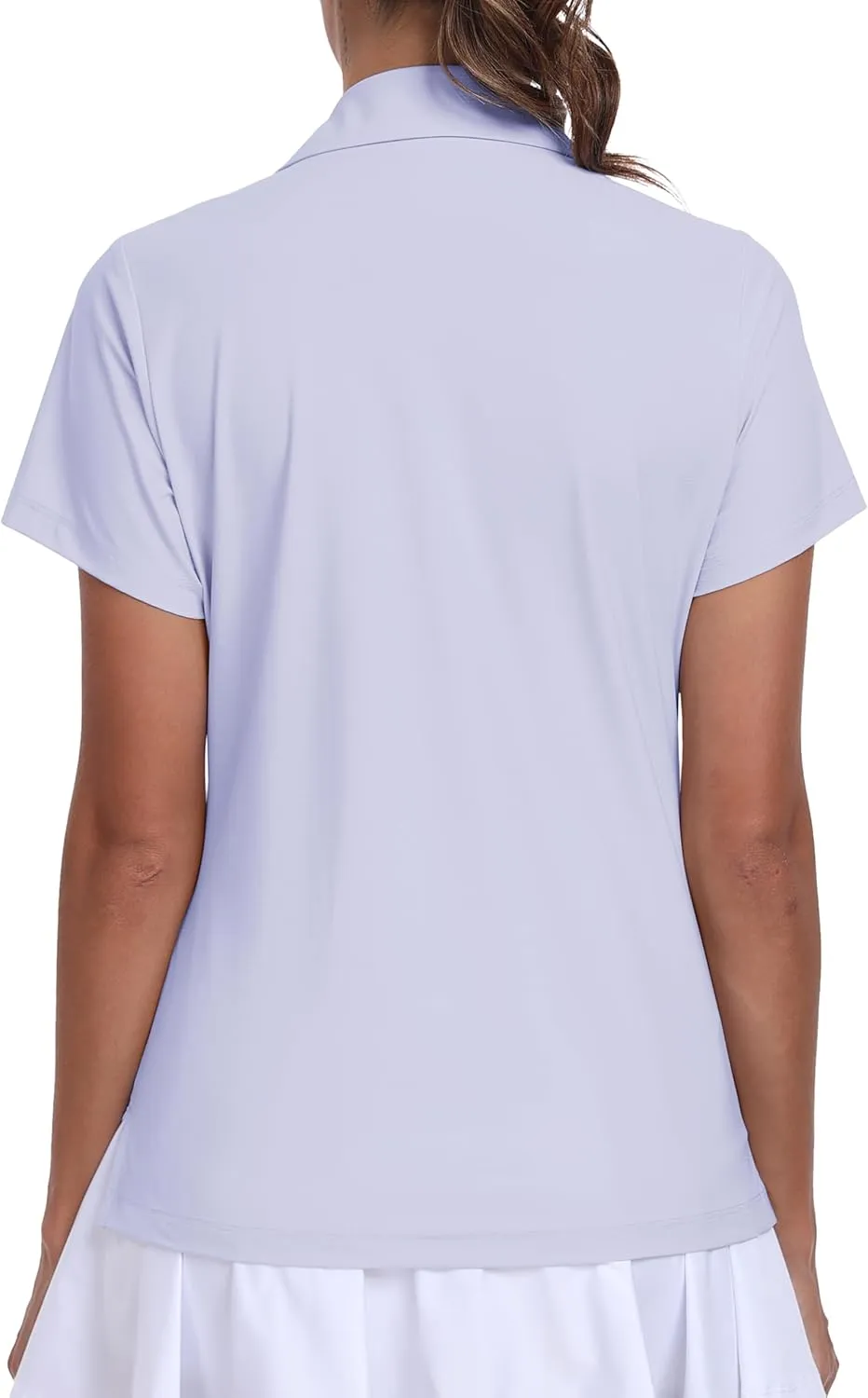Women's Golf Polo Shirts Short Sleeve Moisture Wicking Golf Apparel Lady Golf Tops
