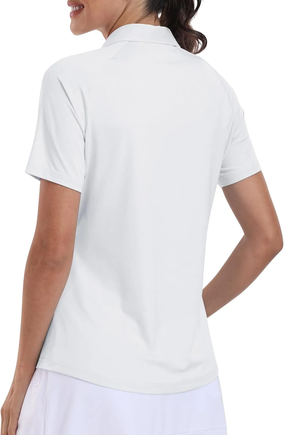 Women's Golf Polo Shirts Short Sleeve Moisture Wicking Golf Apparel Lady Golf Tops