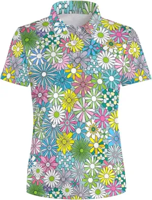 Womens Golf Shirt Moisture Wicking Golf Polo Shirts Golf Outfits Tee Shirts for Women